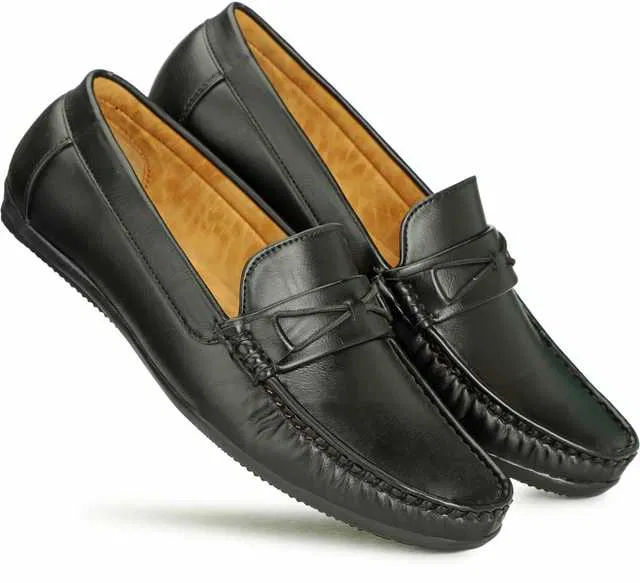 Buxton Men's Loafer (Black, 7) (M-42)