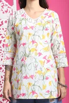 Cotton Printed Top for Women 