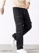 Denim Loose Fit Jeans for Men 