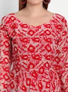 Floral Designer Gown Kurti for Ladies for Women 