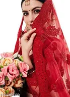 Cotton Blend Lehenga Choli for Women 