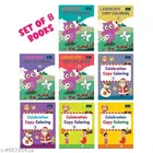 Bookford Children's Interesting Combo set Coloring book for kids - Set of 8 books - Santa, birthday, and many more