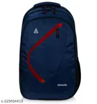 Polyester Backpack for Men & Women (Navy Blue)