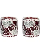 Glass Decorative Tea Light Holders 