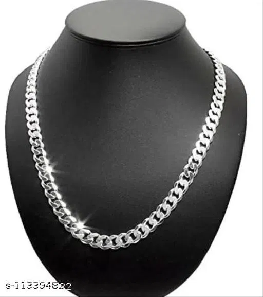 Stainless Steel Chain for Men (Silver)
