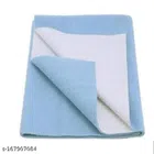 Waterproof Bed Protector (Sky Blue, 28x20 inches)