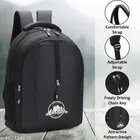 Polyester Backpack for Men & Women, Black