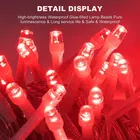 MPROW 11 Meter Decorative Red LED Pixel String Light 