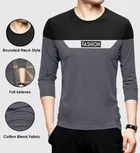 Round Neck Colorblocked T-Shirt for Men 