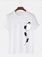 Best Hot Selling Cotton Blend Half Sleeves T-Shirt For Men 