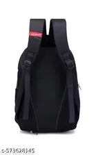 Polyester Backpack for Men & Women, Black