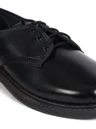 Ajanta Boy School Shoes, Black 