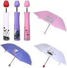Lightweight Rose Umbrella  Waterproof UV Protection Mini Folding Creative Rose Flower Case Canvas Plastic with Compact Bottle Multicolour 