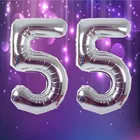 Foil Balloon for Birthday Celebration, No. 55 