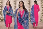 Floral Embroidered Chanderi Cotton Kurti for Women 