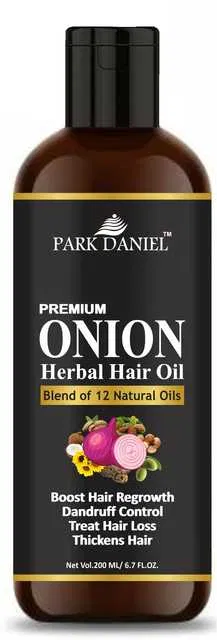 Park Daniel Onion Herbal Hair Oil for Hair growth (200 ml) (SE-1271)