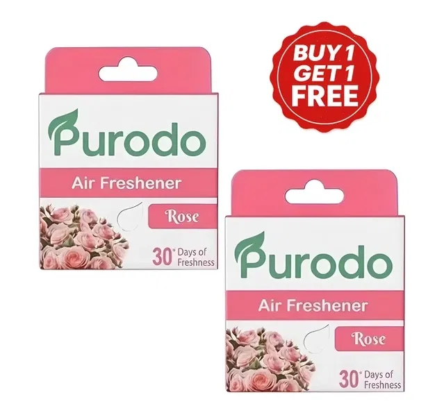 प्यूरोडो एयर फ्रेशनर ब्लॉक रोज 2X50 g (बय 1 गेट 1 फ्री)