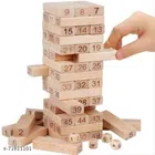 Wooden 48 Pcs Block Puzzle (Brown, Set of 1)