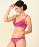 Pibu वीमेन कॉटन ब्रा पैंटी सेट 