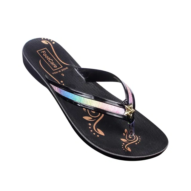 Slippers for Women (Black, 4)