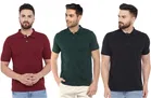 Polo T-shirts for Men, Pack of 3 