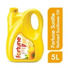 Fortune Sunlite Refined Sunflower Oil, 5 L