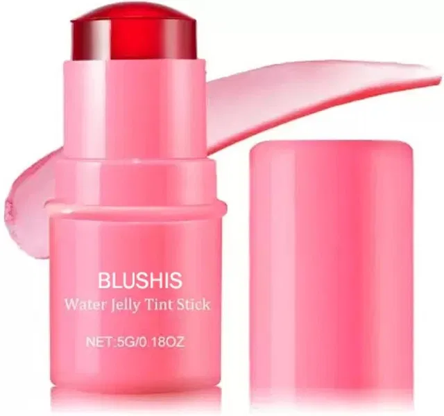 Cooling Water Jelly Blush Lip and Cheek Tint Stick, Chill