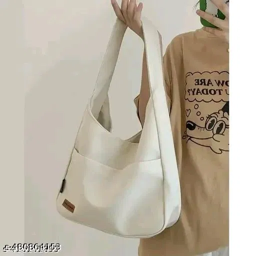 White Crossbody Bags & Sling Bags for Women (White, 1 Pc)