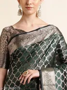 Organza Zari Woven Saree for Women 