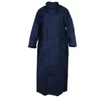 Solid Overcoat with Hoods and Side Pocket Raincoat for Men 