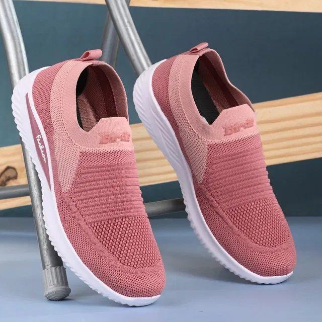 Casual Shoes for Women (Pink, 9)