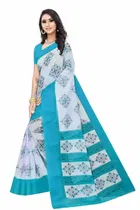 SVB लिनन साड़ी फॉर विमेंस 