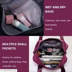 Nylon Womens Shoulder/Handbag ,Multicolour 