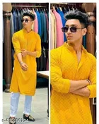Solid Regular Kurta for Men 
