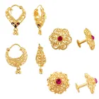 Alloy Stud Earrings for Women 