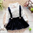 Crepe Frock for Girls 