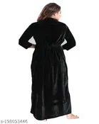 Velvet Nightdress Set for Women 