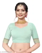 Chanderi Cotton Zari Woven Saree for Women 