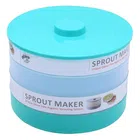 Plastic Hygienic Sprout Maker Box with 4 Container (Multicolor)