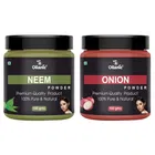 Natural Neem & Onion Powder for Skin & Hair 