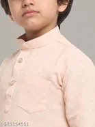 Cotton Blend Kurta with Pyjamas for Boys 