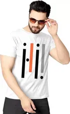 Round Neck Printed T-Shirt for Men 