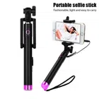 Wired Selfie Stick for Mobile Phones (Multicolor)