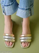 Perforated Flat Sandals for Women 