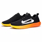 Sports Shoes for Men, Black & Neon Green 
