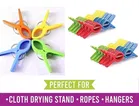 Plastic Cloth Clips 
