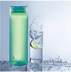 CELLO H2O Round Unbreakable Plastic Water Bottle 1 Liter, Green