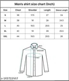 Solid Cotton Shirt Fabric for Men 