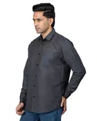 Poly Cotton Full Sleeves Printed Shirt for Men 