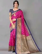 Art Silk Printed Saree for Women 